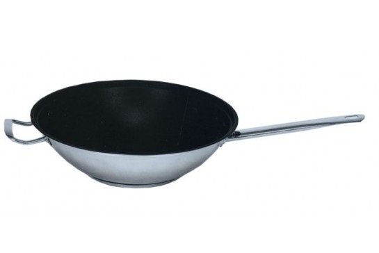 Сковорода вок WOK Altsteel 8110303 сендвіч/антипригар (d30см,h8.5см) 