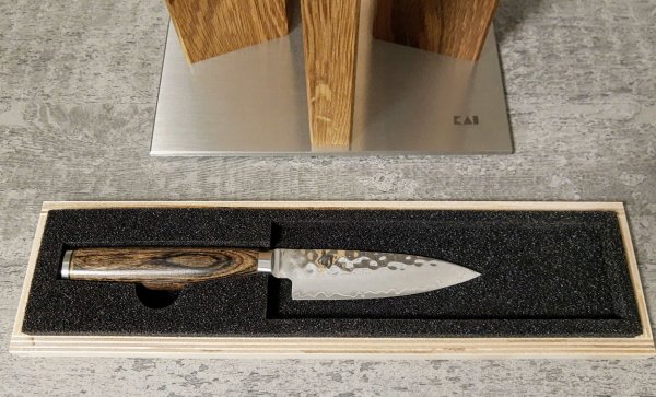 Нож KAI SHUN PREMIER TIM MALZER TDM-1700, для овощей 9см