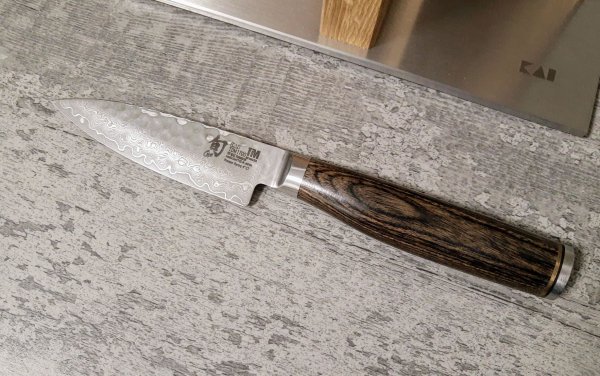 Нож KAI SHUN PREMIER TIM MALZER TDM-1700, для овощей 9см