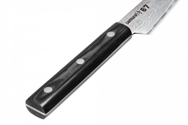 Нож кухонный Samura 67 Damascus SD67-0010M овощной, 98мм