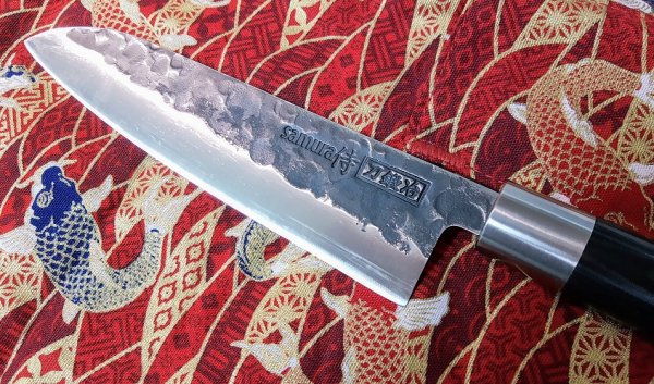 Нож кухонный Samura Blacksmith SBL-0095 Сантоку, 182мм
