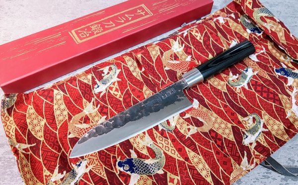 Нож кухонный Samura Blacksmith SBL-0095 Сантоку, 182мм