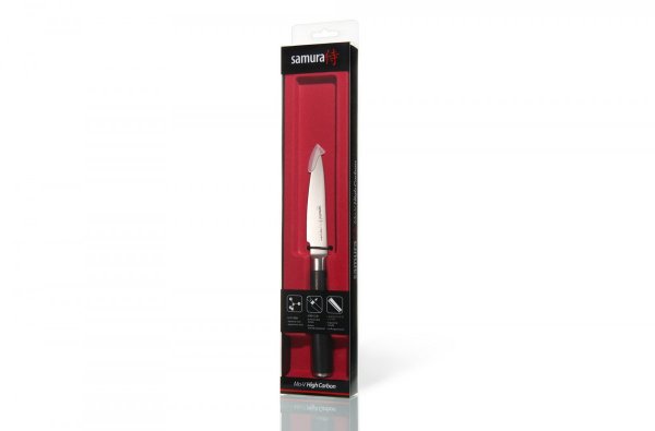 Нож кухонный Samura Mo-V SM-0010 овощной, 90мм