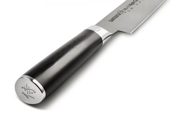 Нож кухонный Samura Mo-V SM-0046T танто для нарезки, 230мм