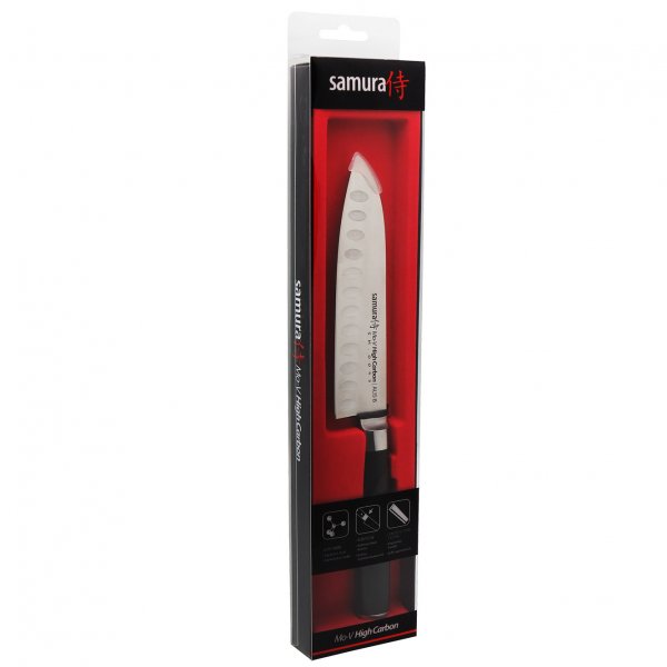 Ніж кухонний Сантоку Samura Mo-V SM-0093, 140мм 