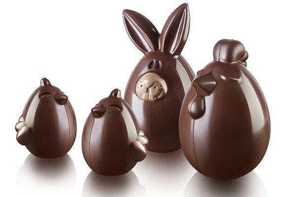 Набор форм для шоколада Silikomart LUCKY BUNNY (285x150мм,h58мм)