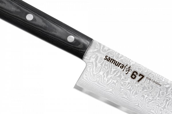 Ніж Кухарський Гранд Шеф Samura 67 Damascus SD67-0087M, 240мм 