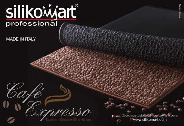 Силиконовый лист Silikomart COFFEE MAT "кофейные зерна" (600х400мм)
