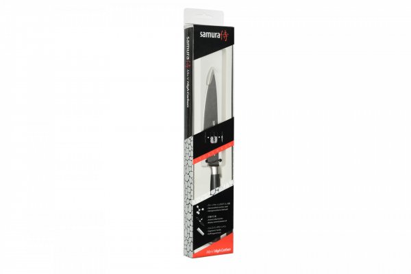 Нож кухонный Samura Mo-V Stonewash SM-0021B универсальный, 125мм