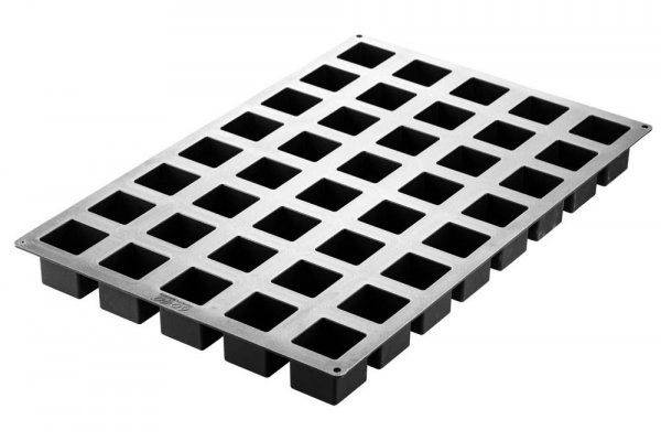 Силиконовая форма "куб" Silikomart SQ 081/YL (50х50мм,h50мм,122мл)