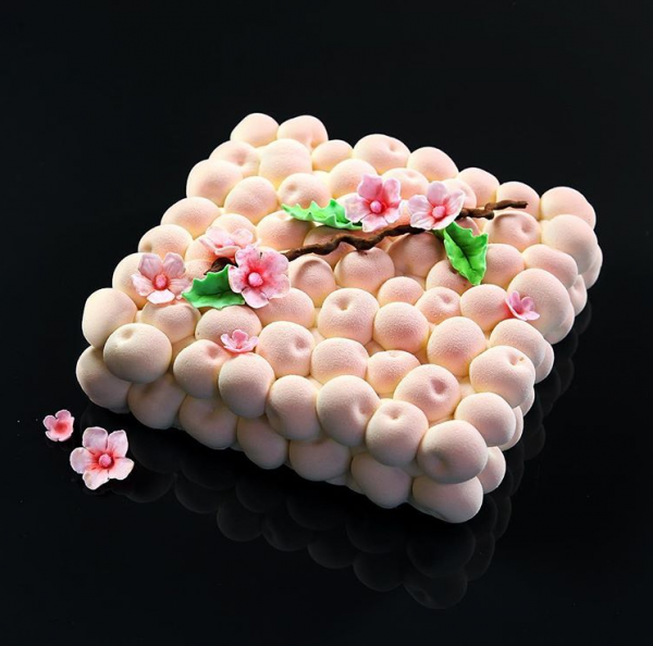 Силиконовая форма "Вишни" Cherry Cake by Dinara Kasko (175x175мм,h50мм,1400мл)