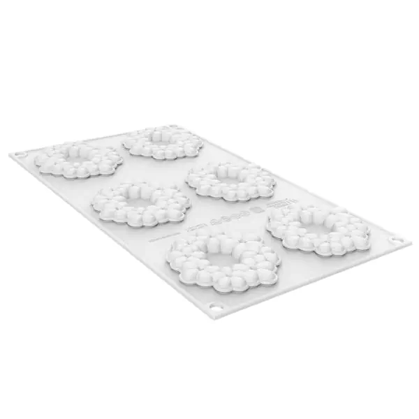 Силиконовая форма Silikomart FLORA 19 (d75мм,h7.5мм,19мл)