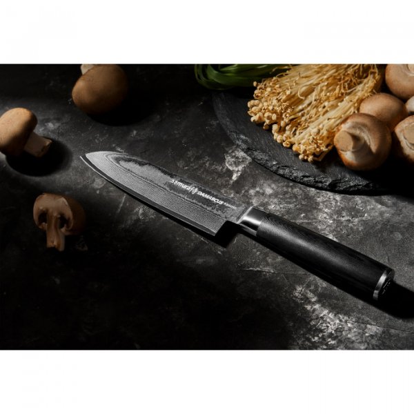 Ніж кухонний Samura DAMASCUS SD-0092 Сантоку, 150мм 