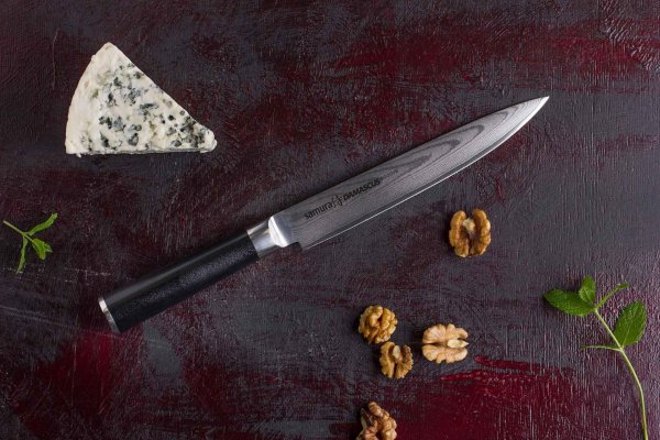 Нож кухонный Samura Damascus SD-0045 для нарезки, 230мм