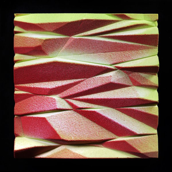 Силіконова форма Stripes Cake by Dinara Kasko (180x180мм,h60мм,1500мл)