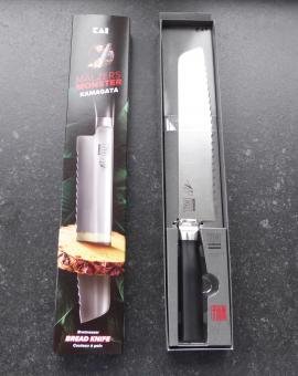 Кухонный нож Kai Kamagata Tim Malzer TMK-0705 для хлеба, 230мм