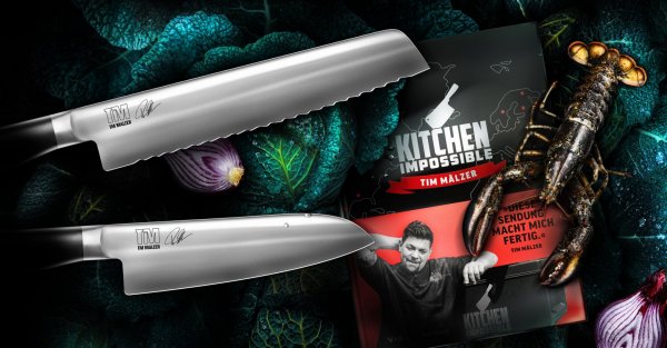 Кухонный нож Kai Kamagata Tim Malzer TMK-0705 для хлеба, 230мм