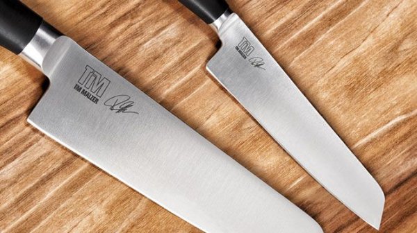 Кухонный нож Kai Kamagata Tim Malzer TMK-0704 для нарезки, 230мм
