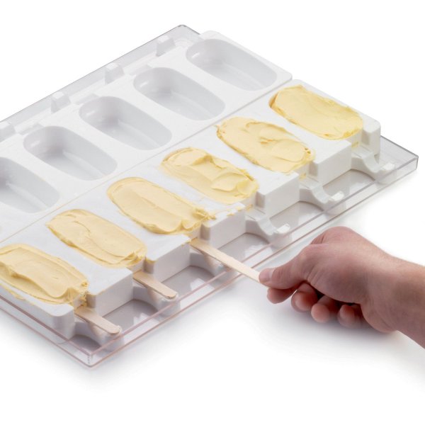 Набор для мороженого "эскимо" Silikomart GEL01 (93х48х25мм,90мл)