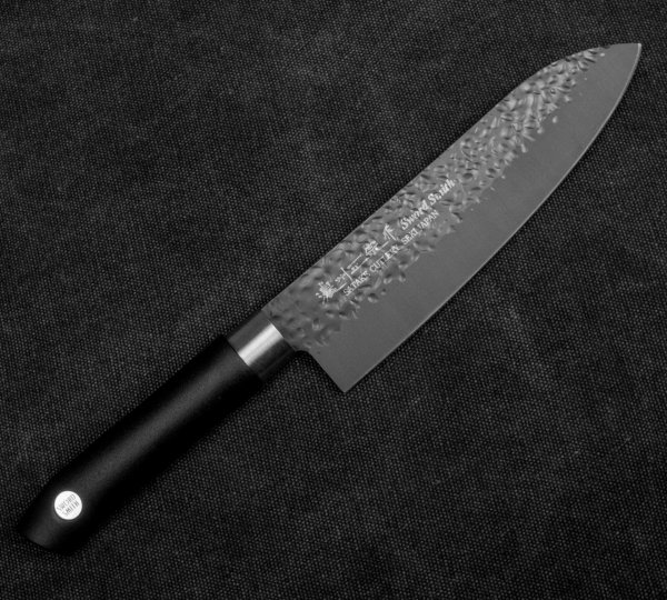 Кухонний ніж Сантоку Satake Swordsmith Black 805-735, 170мм
