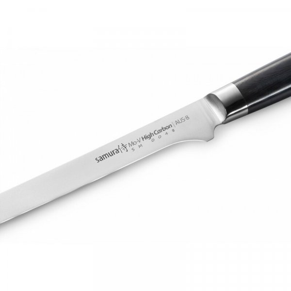 Нож кухонный Samura Mo-V SM-0048 филейный, 218мм