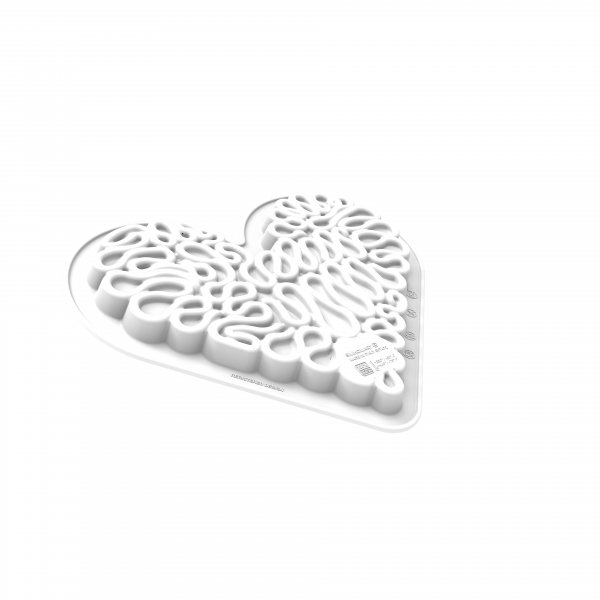 Набор силиконовых форм Silikomart LEVEL HEARTS 580 (210x173мм,h21мм,580мл)