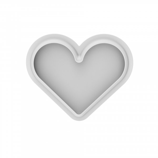 Набір силіконових форм Silikomart LEVEL HEARTS 580 (210x173мм,h21мм,580мл)