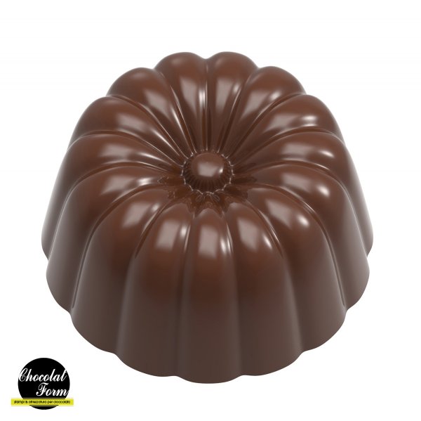 Форма для шоколаду "квітка" Chocolate World 0261 CF MOCHI 7 (28x28мм,h15мм,10гр)