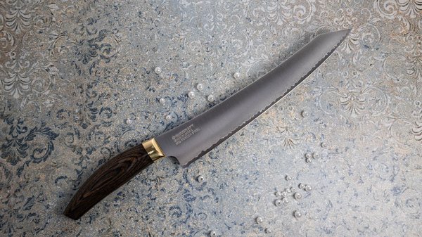 Кухонный нож Suncraft Elegancia KSK-03 для нарезки, 25см