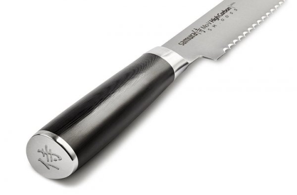 Нож кухонный Samura Mo-V SM-0055 для хлеба, 230мм