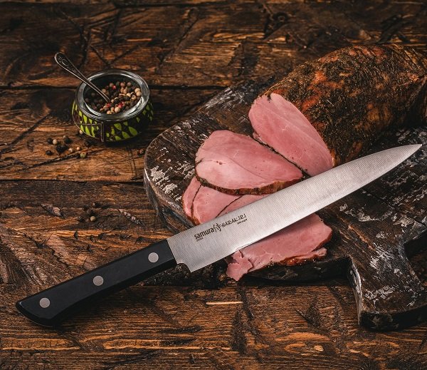 Ніж кухонний Samura HARAKIRI SHR-0045B для нарізки, 195мм 