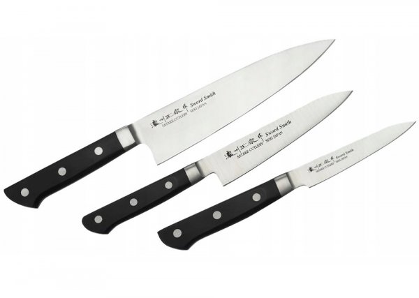 Набір з 3х японських ножів Satake Satoru HG8364