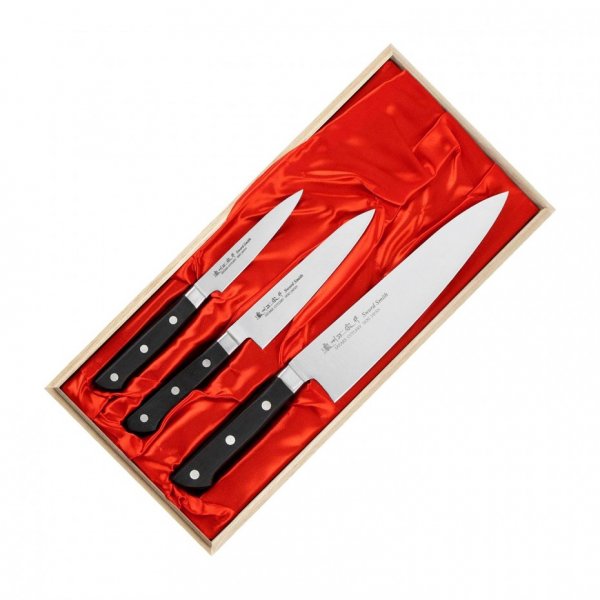 Набір з 3х японських ножів Satake Satoru HG8364