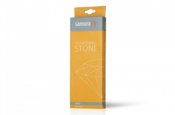 Камінь точильний Samura SWS-400, #400 (180х60х15мм)