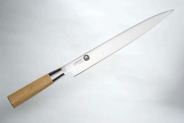 Кухонний ніж Suncraft MU Bamboo MU-07 для нарізки, 25см