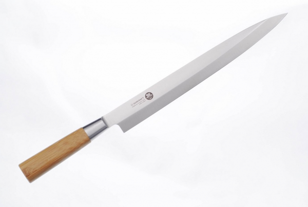 Кухонный нож Suncraft MU Bamboo MU-10 Янагіба, 27см