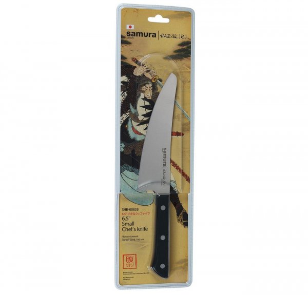 Ніж Кухарський Шеф малий Samura HARAKIRI SHR-0083B, 166мм 