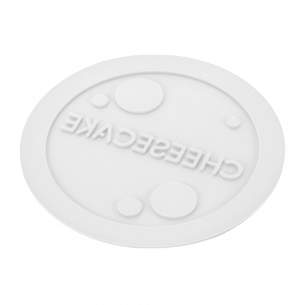 Силіконова форма Silikomart CHEESECAKE DECOR (d180мм,h2.5мм,25мл)