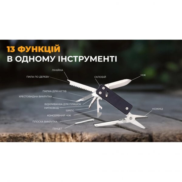 Мини мультитул Roxon KS2E Elite (13 in one)