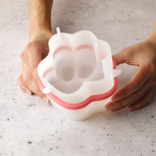 Силиконовая форма Puffy Paws Bento by Dinara Kasko (105x195мм,h85мм,570мл)