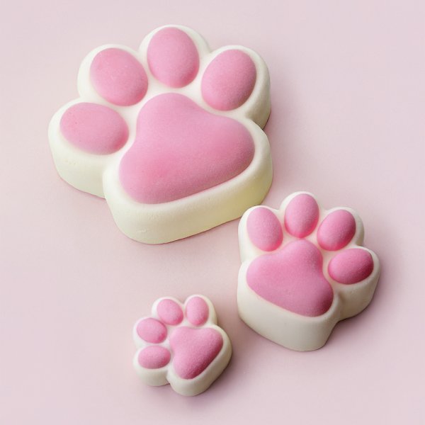 Силиконовая форма Puffy Paws Bento by Dinara Kasko (105x195мм,h85мм,570мл)