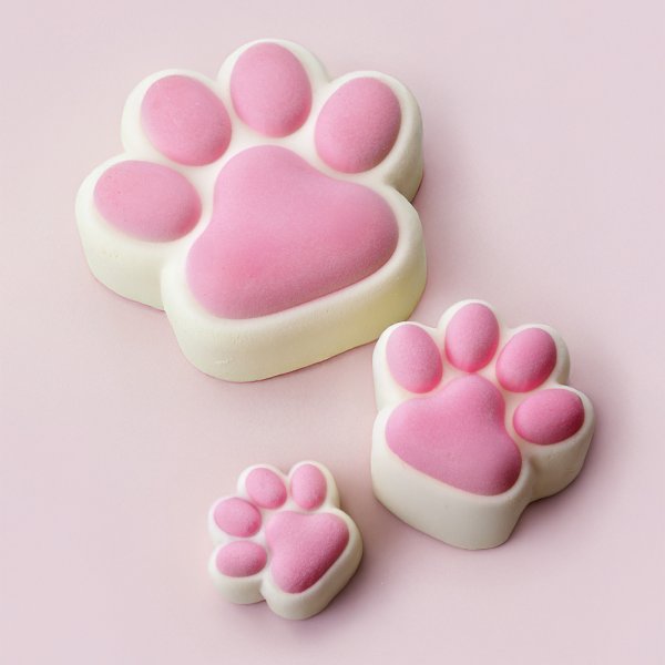 Силіконова форма торт Puffy Paws by Dinara Kasko (185x165мм,h65мм,1200мл)