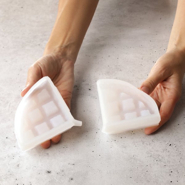 Силіконова форма Waffle Mini by Dinara Kasko (80х80мм,h30мм,100мл,2шт)