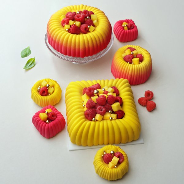 Силіконова форма Lake Bento by Dinara Kasko (110мм,h75мм,500мл)