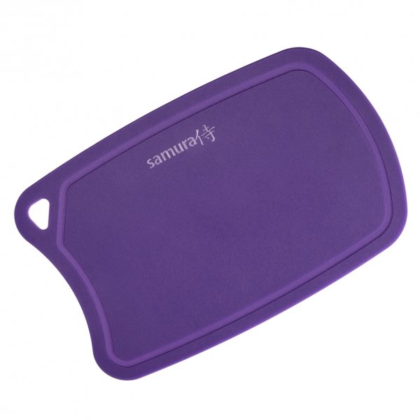 Дошка кухонна Samura Fusion SF-02V, фіолетова (380x250x2мм)