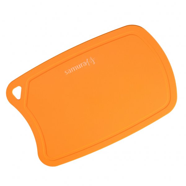 Дошка кухонна Samura Fusion SF-02O, помаранчева (380x250x2мм)