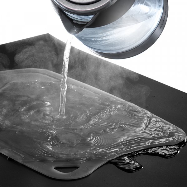 Доска кухонная Samura Fusion SF-02B, черная (380x250x2мм)