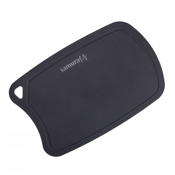 Доска кухонная Samura Fusion SF-02B, черная (380x250x2мм)