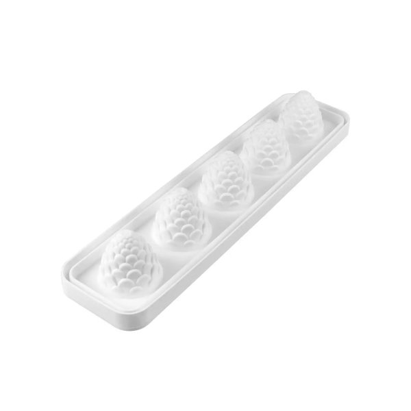 Силиконовая форма Silikomart FORESTA 110 "шишки-ананас" (d60мм,h73мм,110мл)