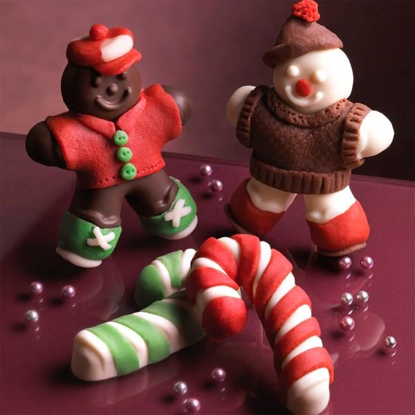 Форма силіконова Silikomart SF106 Mr.Ginger (94x78мм,h21мм,60мл) 